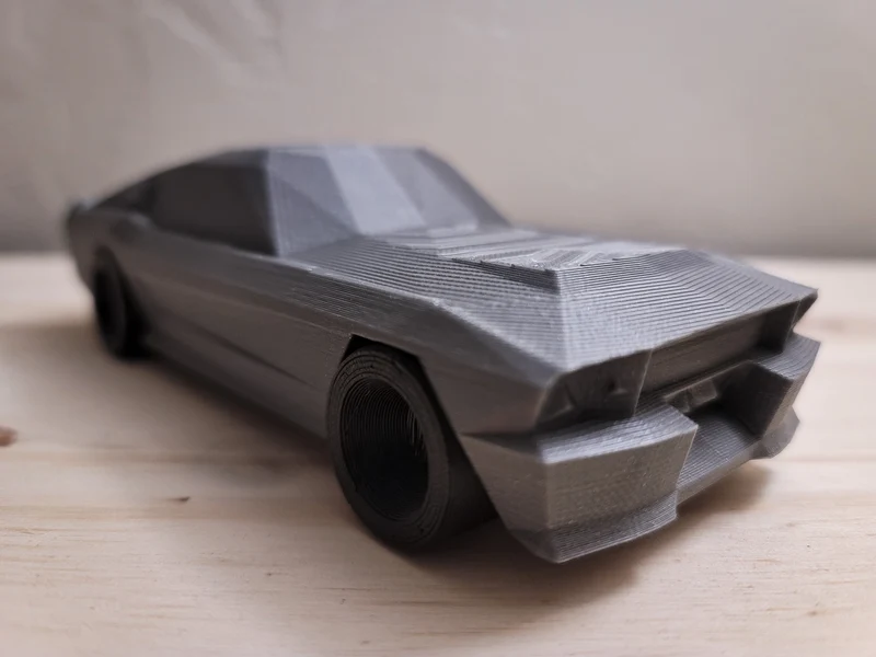 Modèle Lav Poly 1967 Ford Mustang Shelby GT500