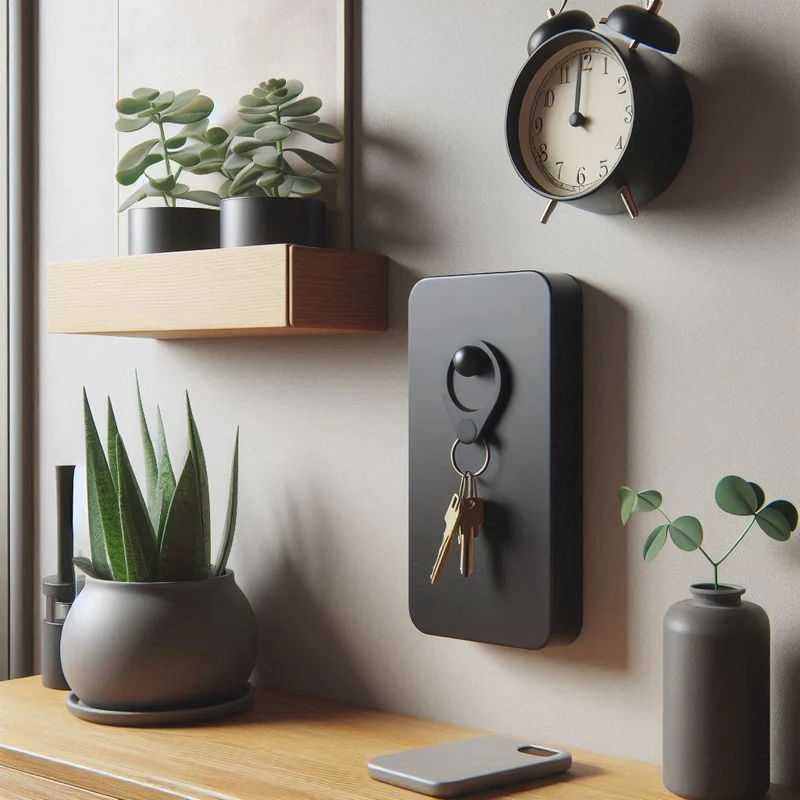 Porte-clés moderne et pratique pour l'entrée