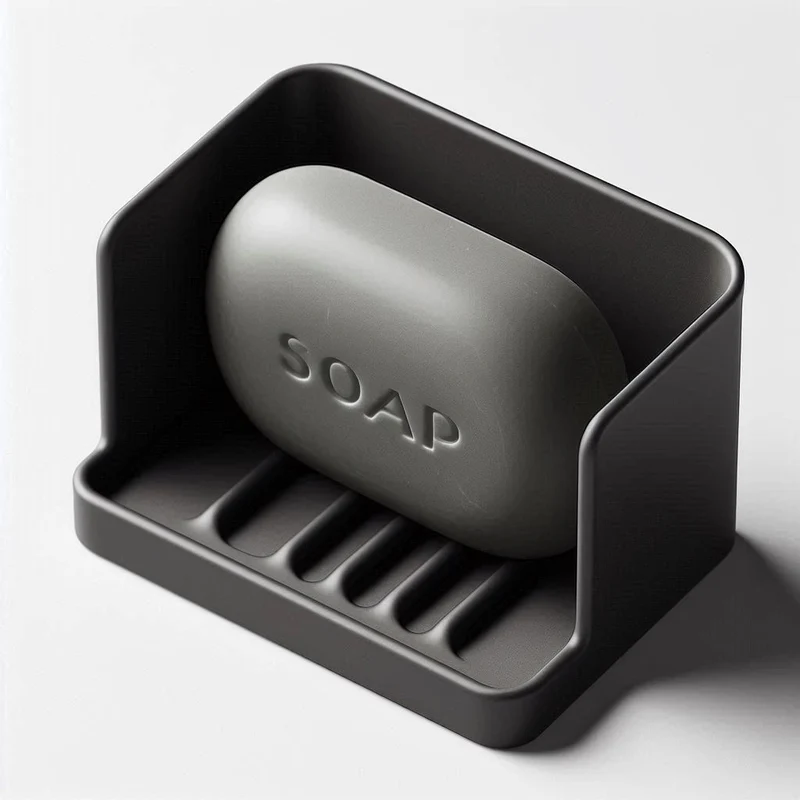 Porte-savon simple et pratique pour la salle de bain
