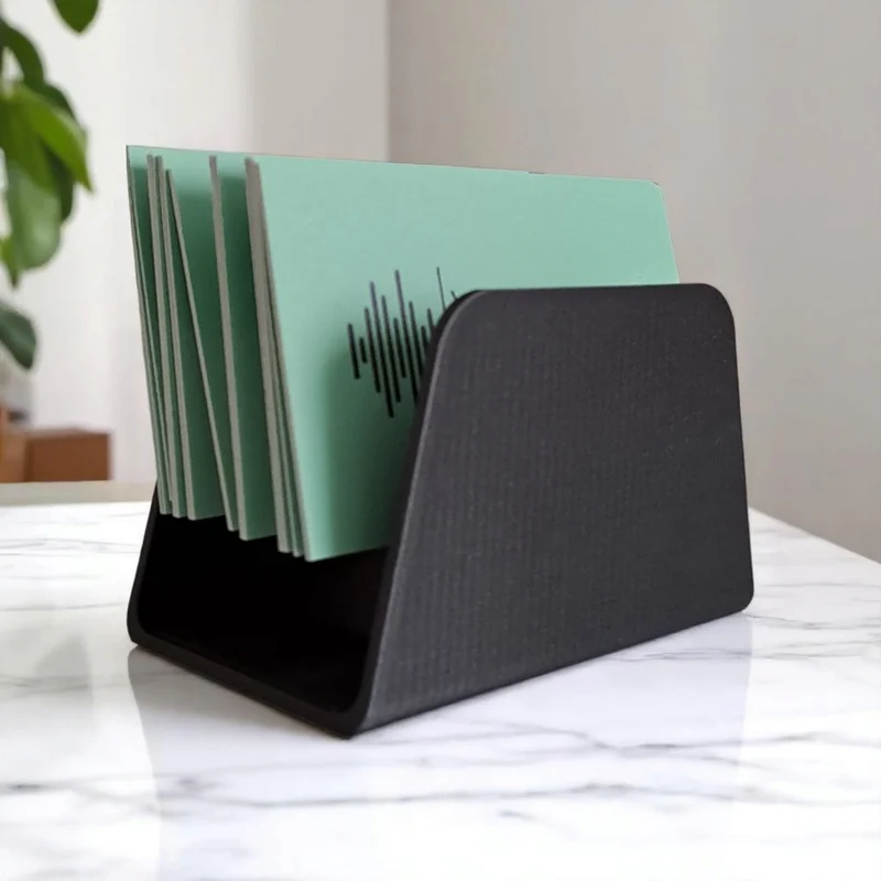 Porte-cartes de visite moderne pour le bureau professionnel