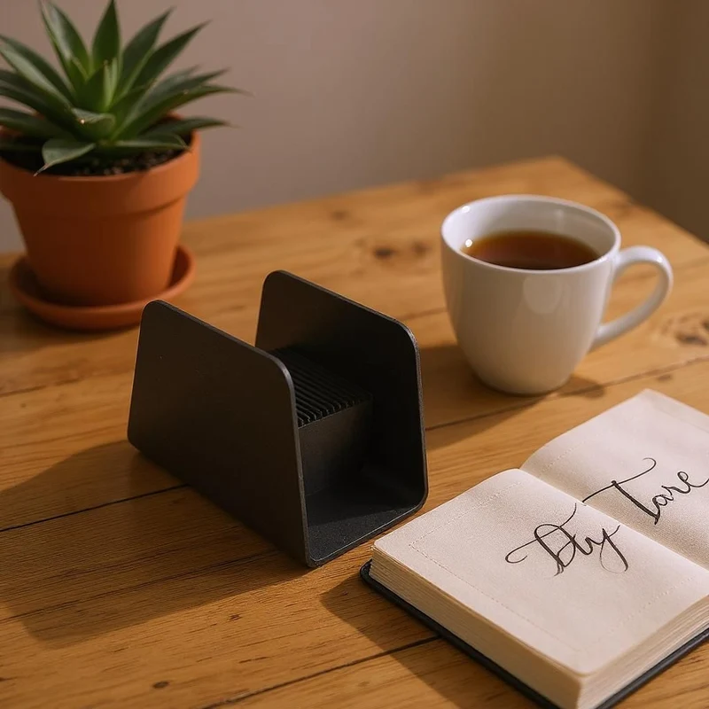 Porte-cartes de visite moderne pour le bureau professionnel