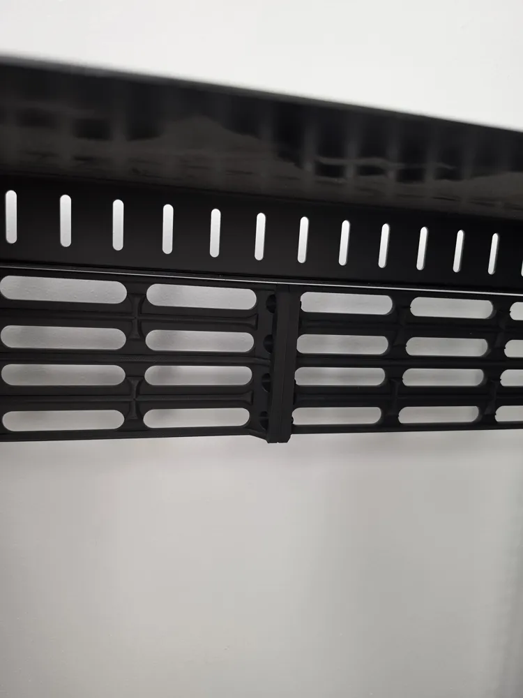Panneau d'obturation ventilé 2U pour rack 19 pouces