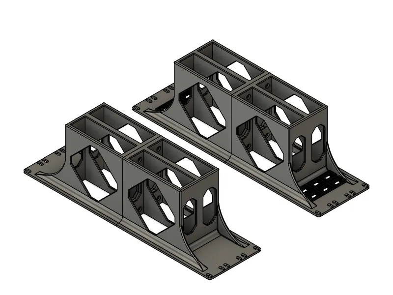 Support de rack 3U 19 pouces pour 4x Sonos Port