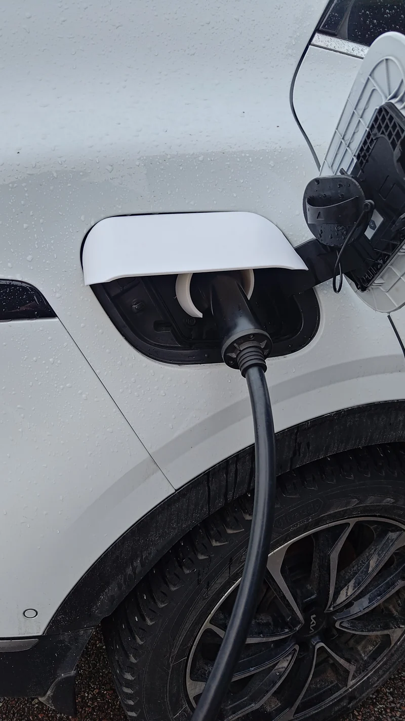 Housse de protection pour le port de charge du Kia Sportage PHEV