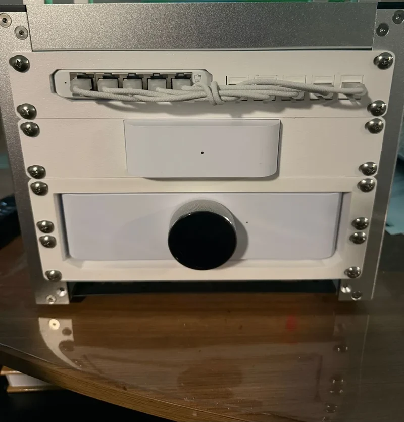 Support de rack 2U 10 pouces pour UniFi PowerAmp