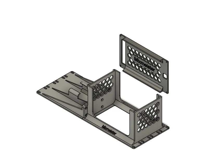 Support de rack 19 pouces 4U pour Unifi UNAS 2