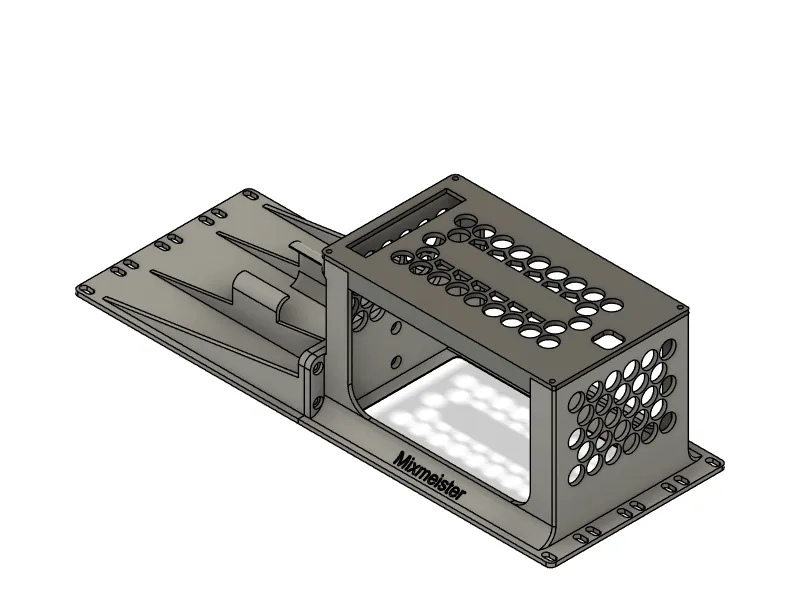 Support de rack 19 pouces 4U pour Unifi UNAS 2