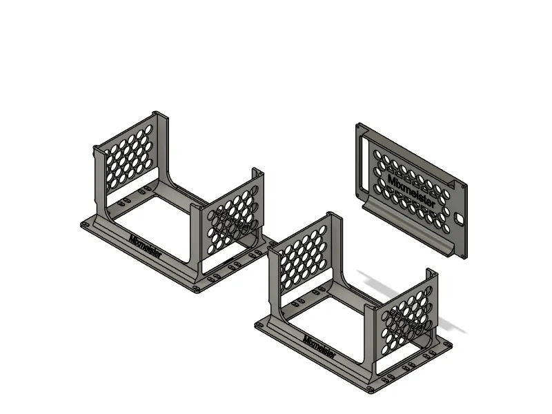 Montage en rack 10 pouces pour Unifi UNAS 2