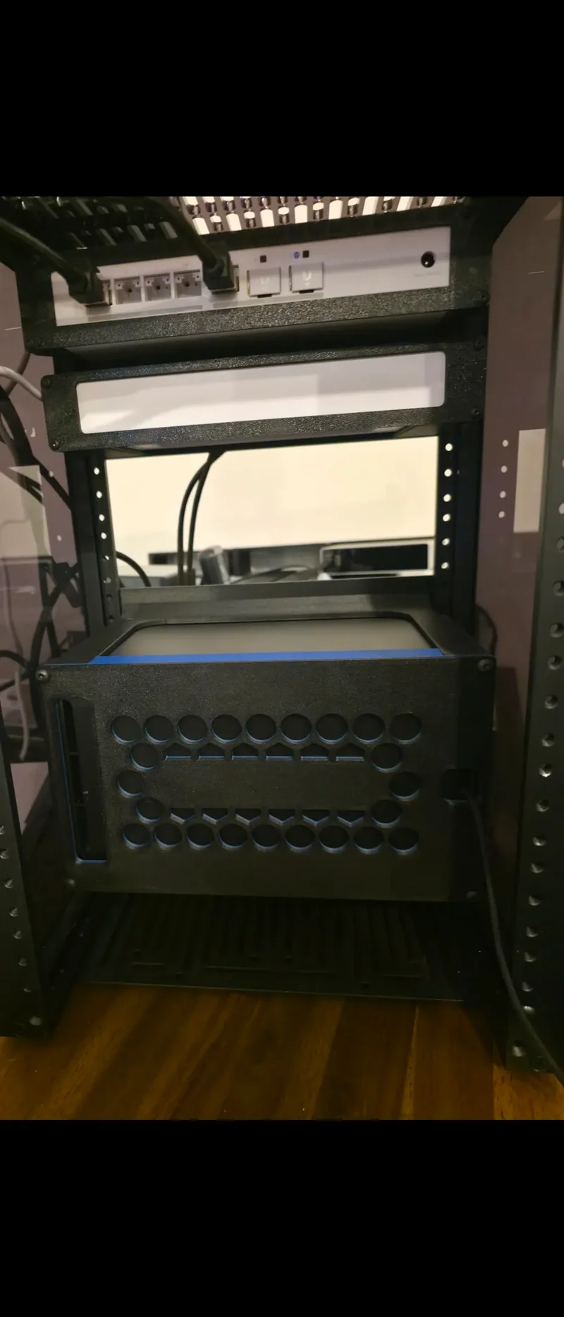 Montage en rack 10 pouces pour Unifi UNAS 2