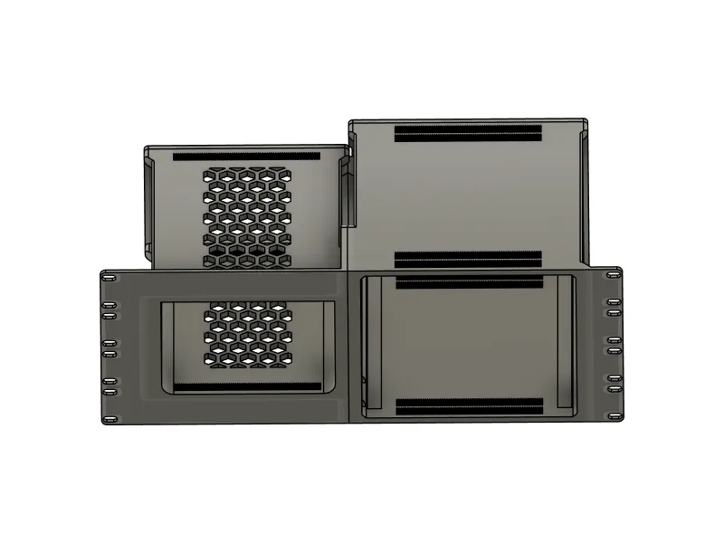 Support de rack 19 pouces pour Synology DS418 et DS224+