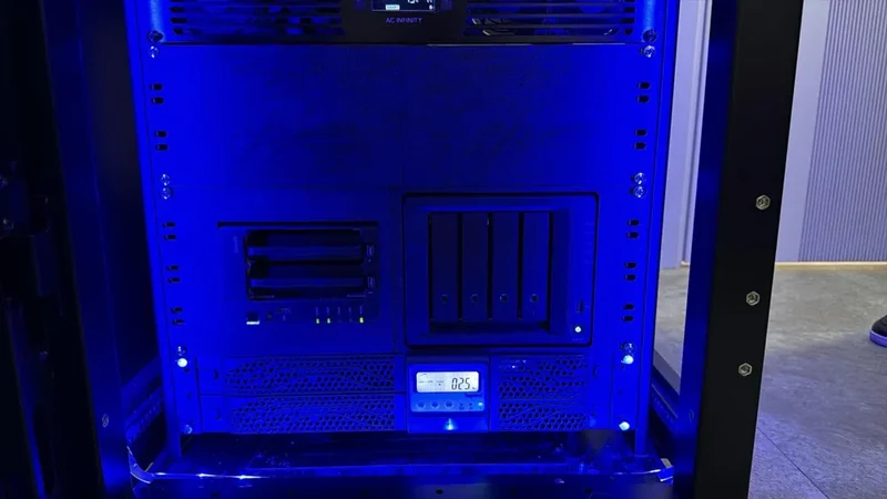 Support de rack 19 pouces pour Synology DS418 et DS224+
