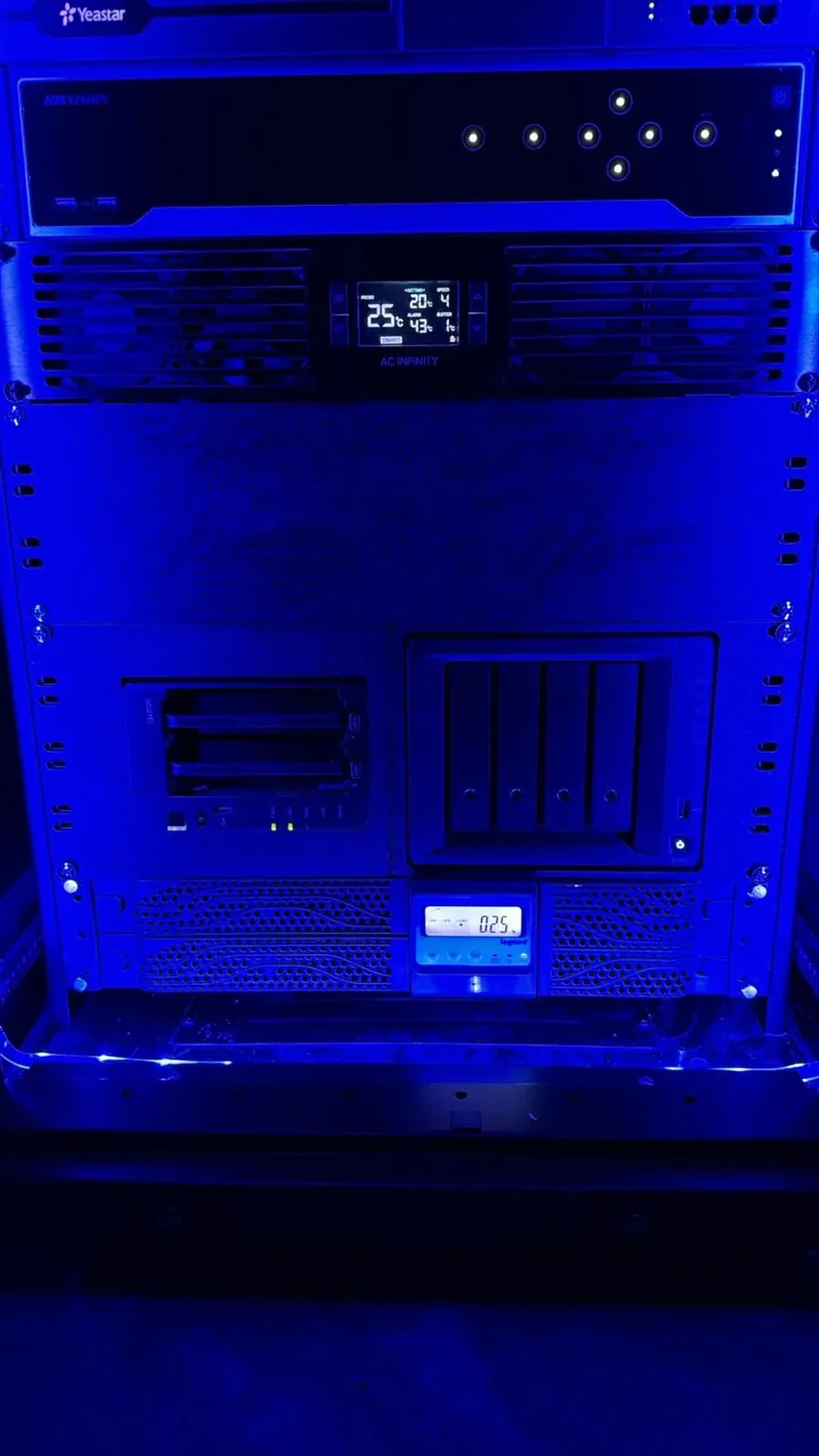 Support de rack 19 pouces pour Synology DS418 et DS224+