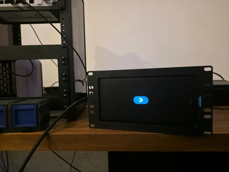 Support de rack 3U 10 pouces pour Unifi UNAS 2