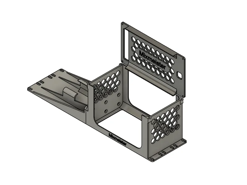 Support de rack 3U 19 pouces pour Unifi UNAS 2