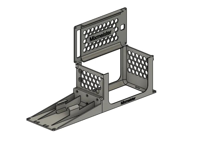 Support de rack 3U 19 pouces pour Unifi UNAS 2