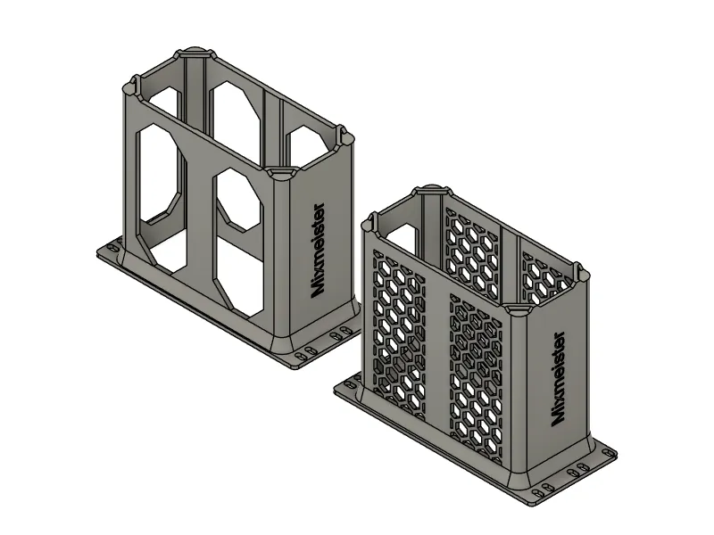Montage en rack 10 pouces 2,5U pour NAS ORICO-CF6
