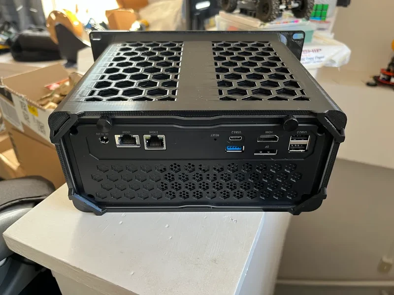 Montage en rack 10 pouces 2,5U pour NAS ORICO-CF6