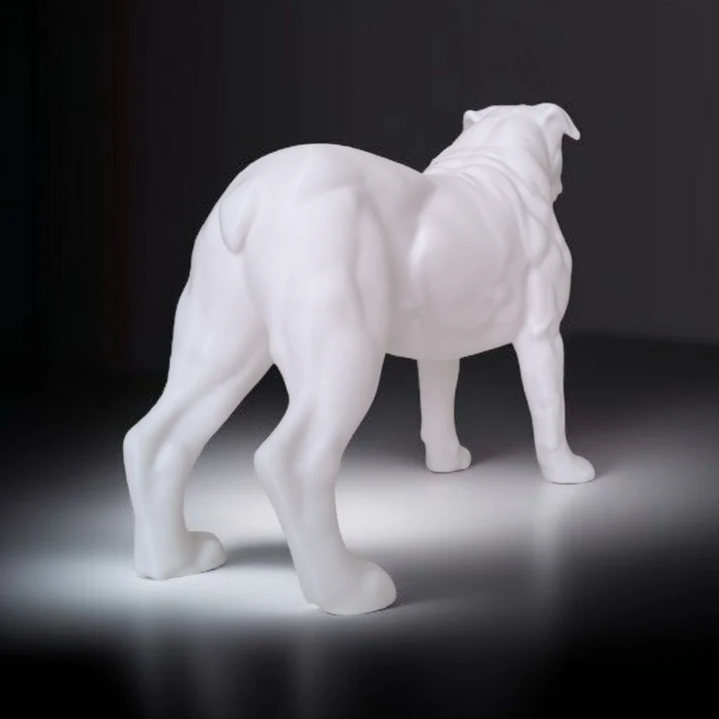 Statue de Bouledogue Américain et figurine de chien détaillée
