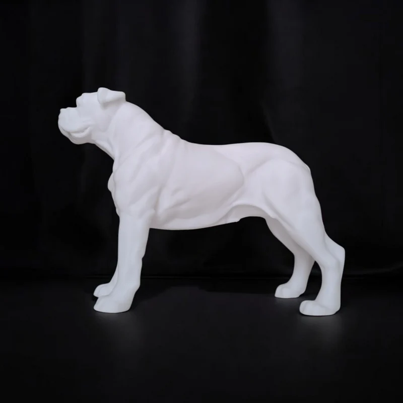 Statue de Bouledogue Américain et figurine de chien détaillée