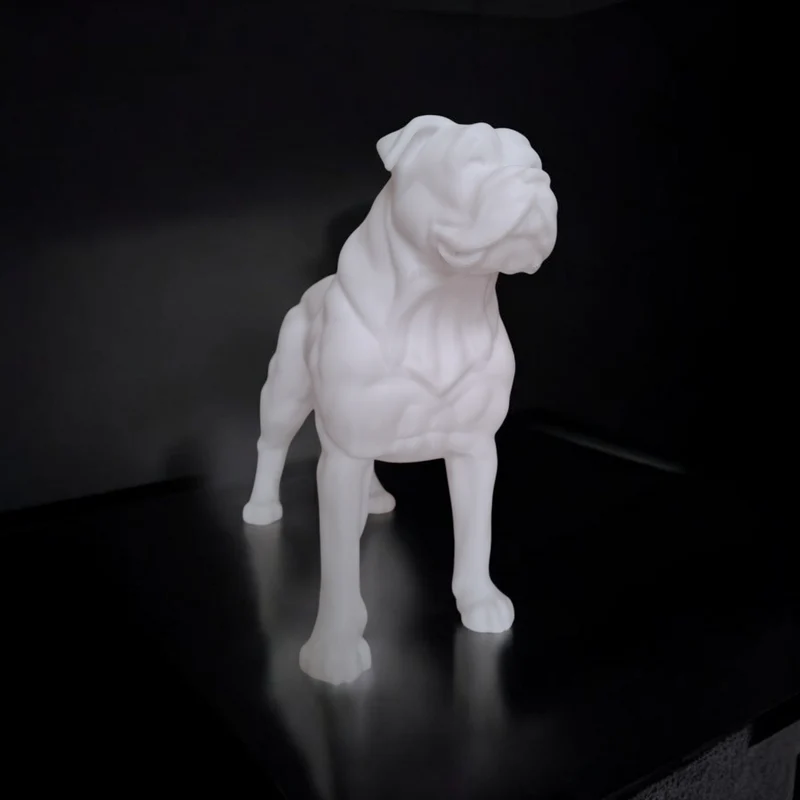 Statue de Bouledogue Américain et figurine de chien détaillée