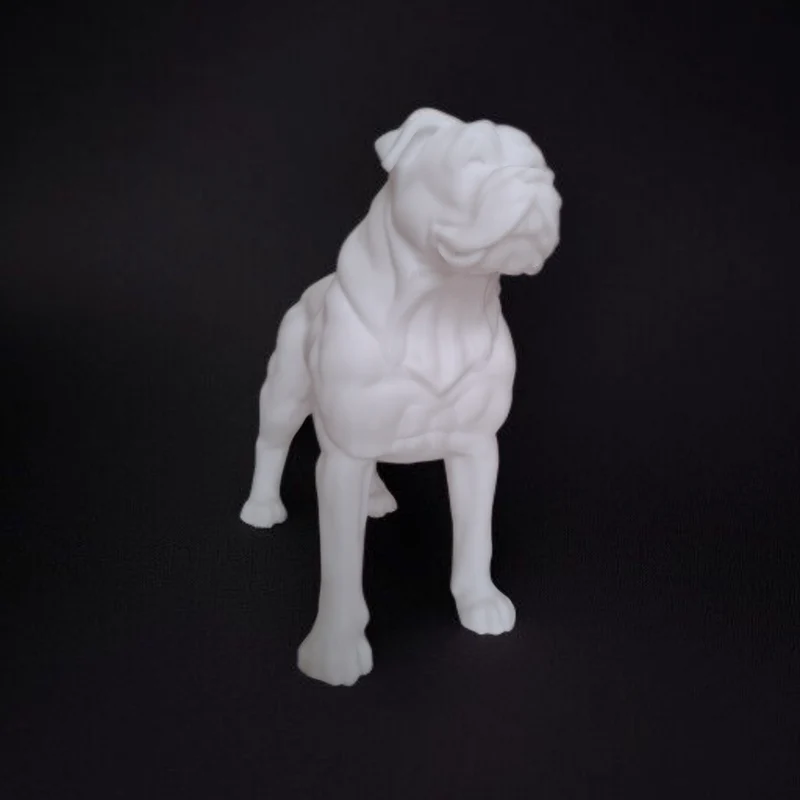 Statue de Bouledogue Américain et figurine de chien détaillée
