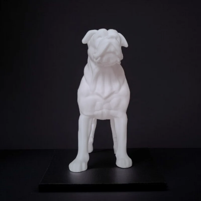 Statue de Bouledogue Américain et figurine de chien détaillée