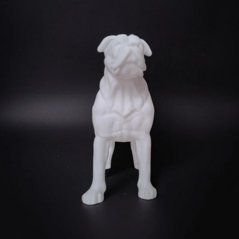 Statue de Bouledogue Américain et figurine de chien détaillée