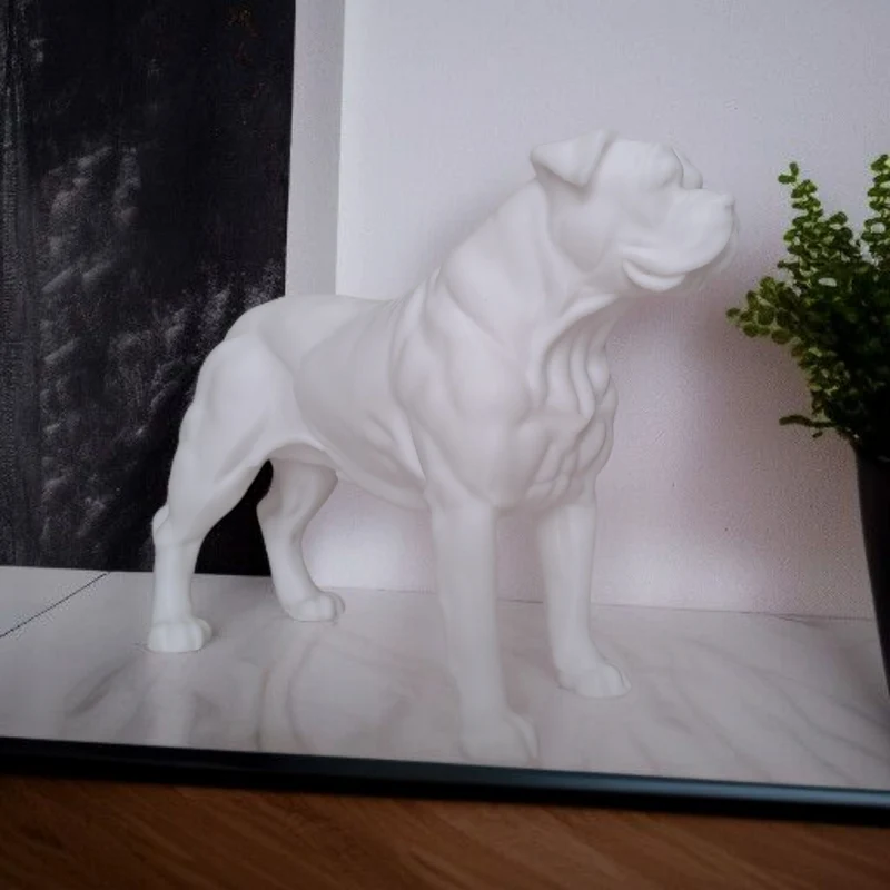 Statue de Bouledogue Américain et figurine de chien détaillée