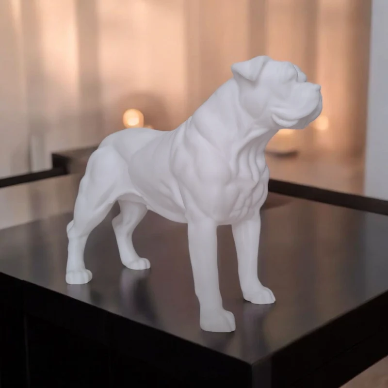 Statue de Bouledogue Américain et figurine de chien détaillée