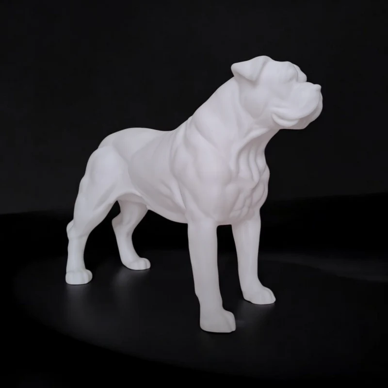 Statue de Bouledogue Américain et figurine de chien détaillée