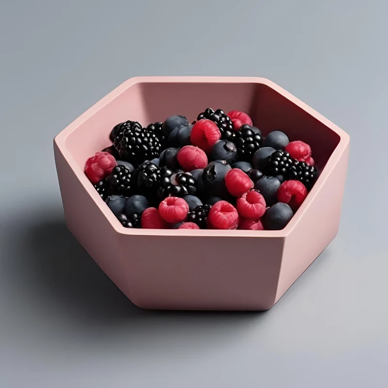 Bol hexagonal moderne pour le rangement et la décoration