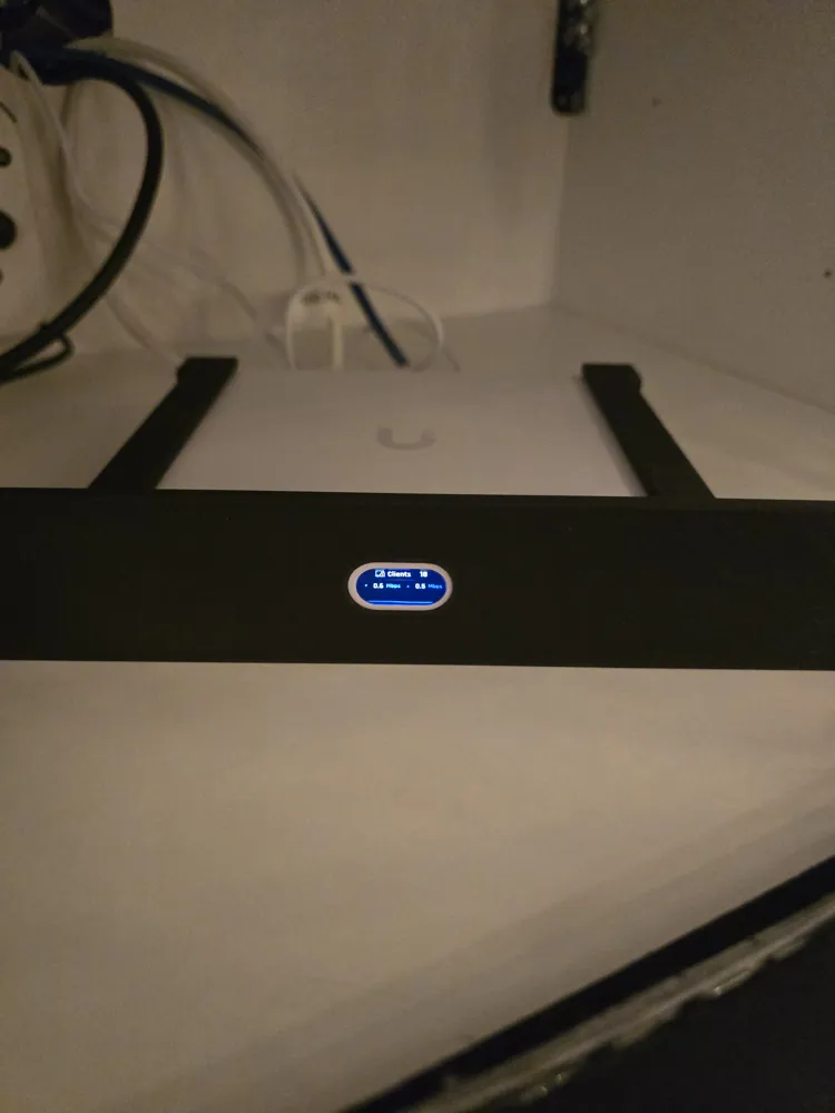 Support de rack 19 pouces pour Unifi UCG-Ultra et UCG-Max
