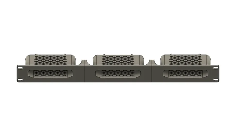 Support de rack 19 pouces pour trois UniFi USW-Flex-Mini