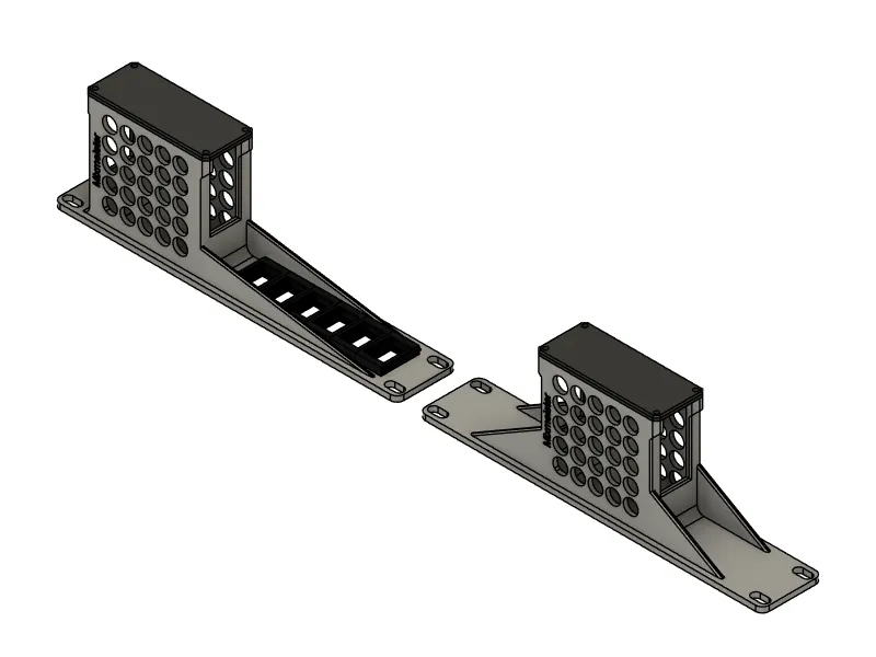 Support de rack 10 pouces pour alimentation Unifi USW-Lite-8-PoE