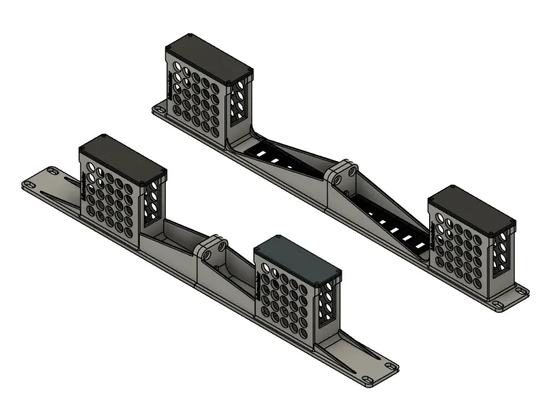 Module de rack 19 pouces pour alimentation Unifi USW-Lite-8-PoE