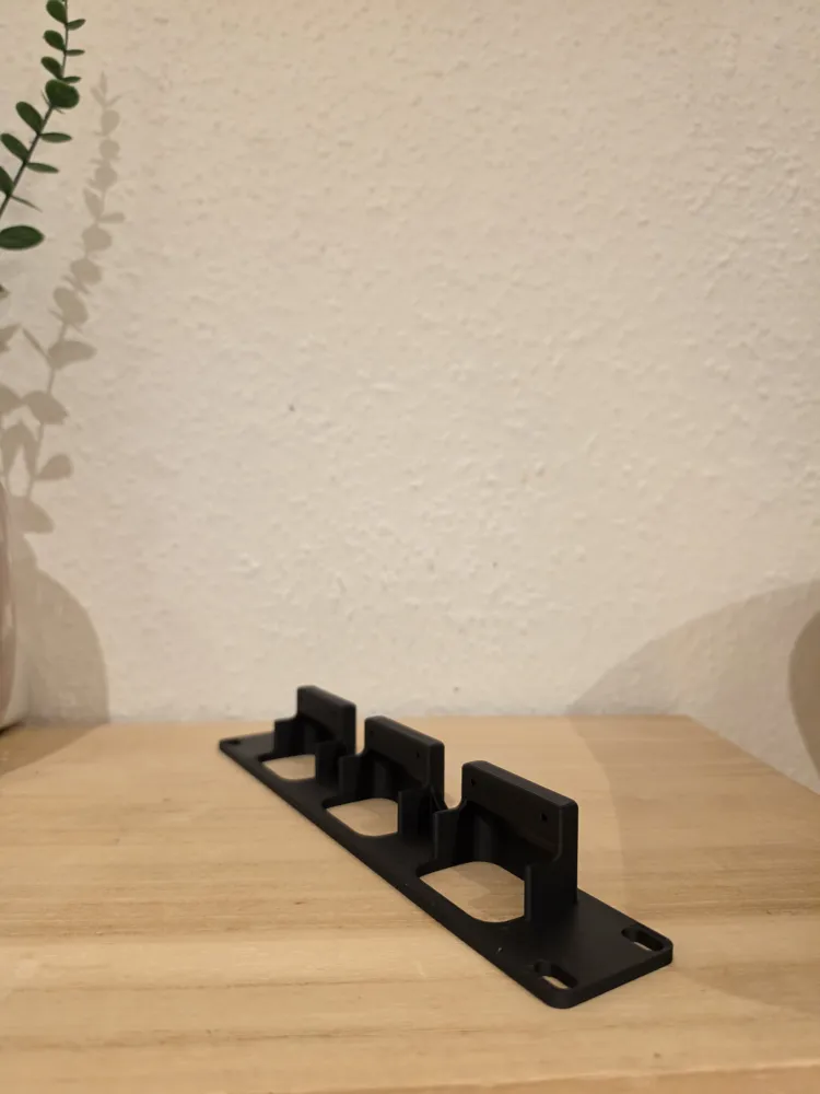 Support de montage en rack 10 pouces pour trois appareils JetKVM
