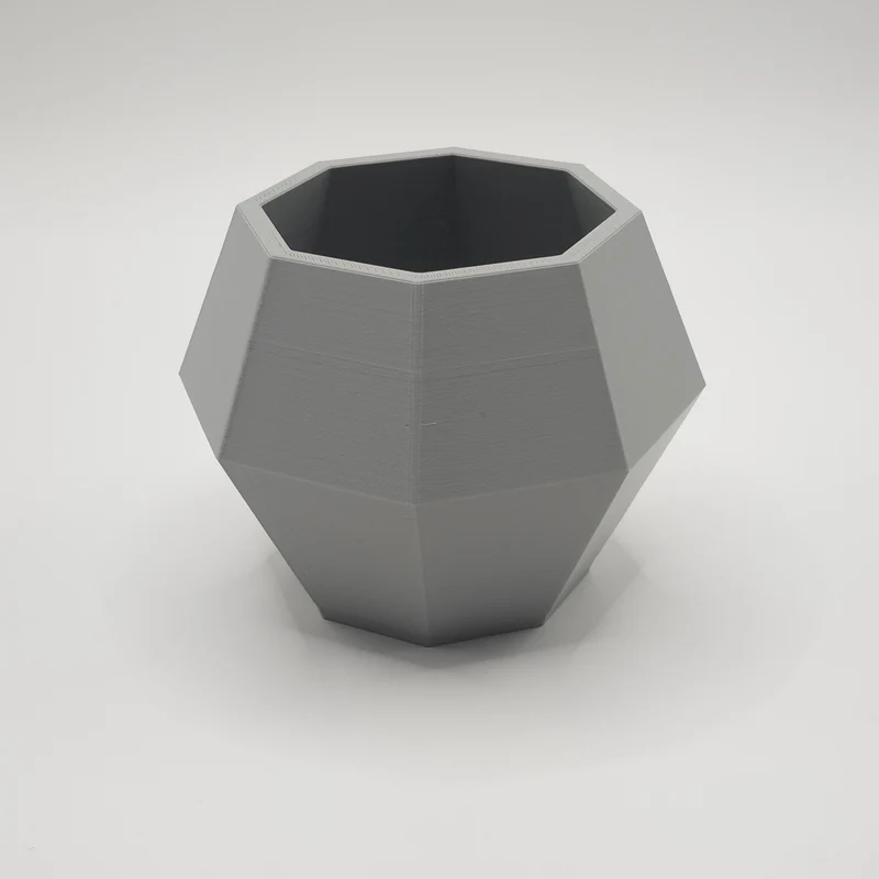 Pot de fleurs octogonal moderne pour succulentes