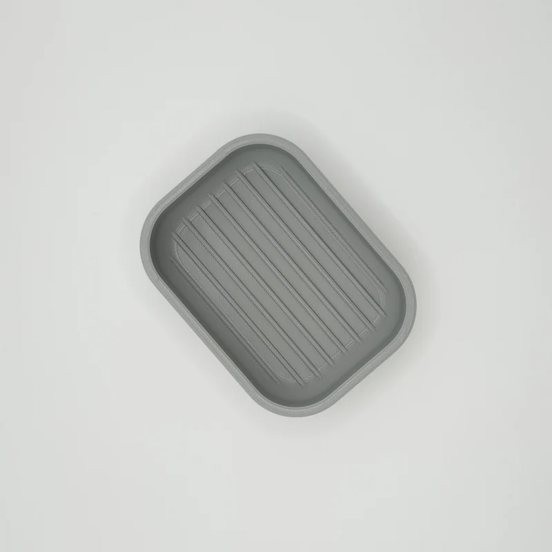Vide-poches moderne avec fond strié