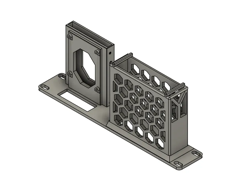 Supports de rack 10 pouces pour TP-Link, RPi et SSD
