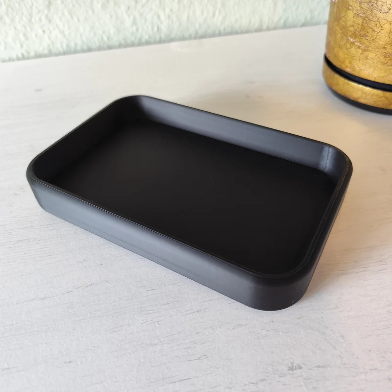 Bac de rangement rectangulaire moderne pour petits objets