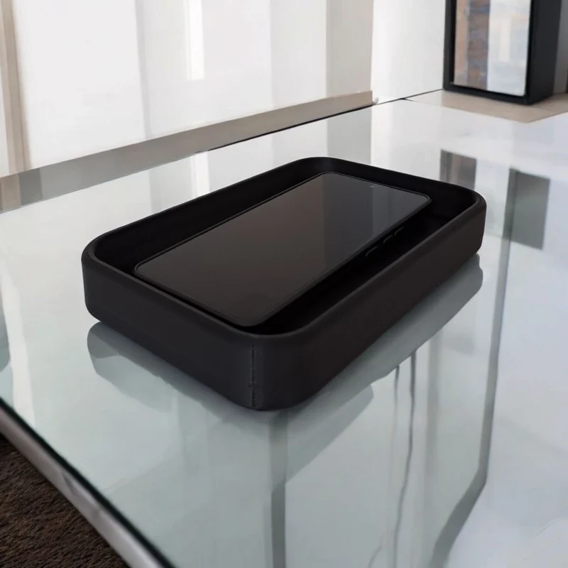 Bac de rangement rectangulaire moderne pour petits objets