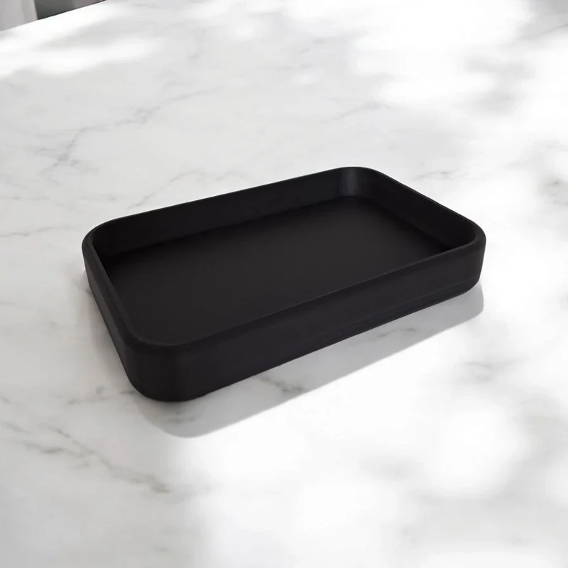 Bac de rangement rectangulaire moderne pour petits objets