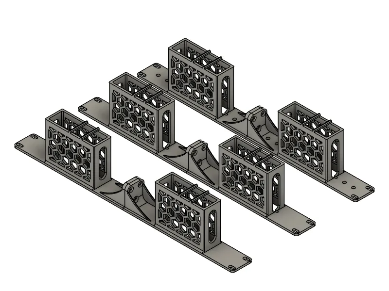 Support de rack 19 pouces pour routeur Teltonika TRB500