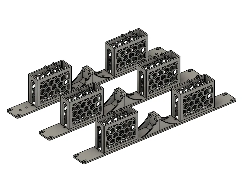 Support de rack 19 pouces pour routeur Teltonika TRB500