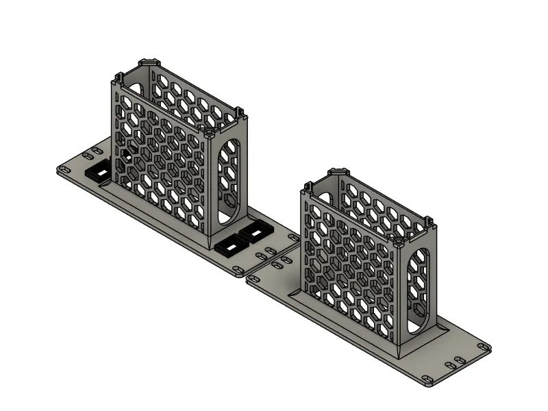 Support de rack 2U 10 pouces pour Pulcro TK Two
