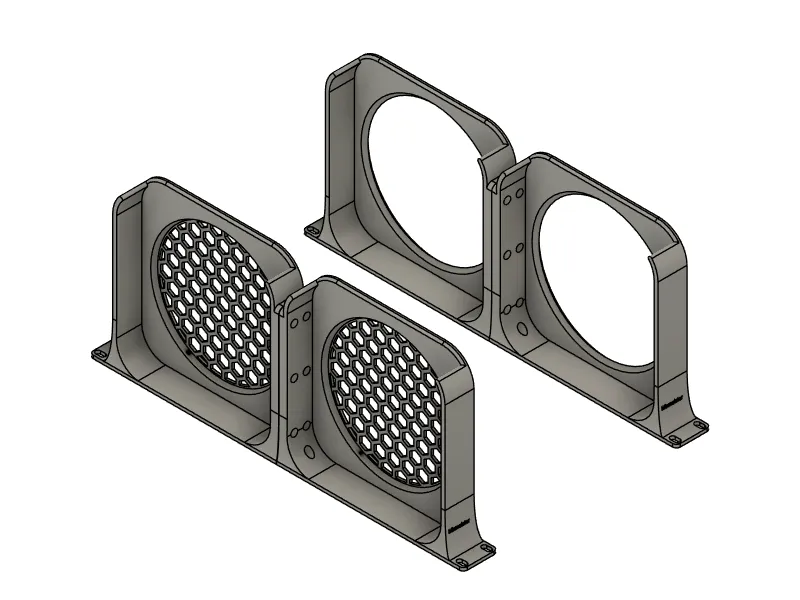 Rack 19 pouces pour deux Mac Mini