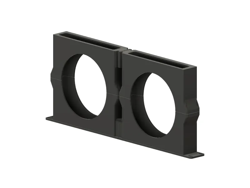 Montage en rack 19 pouces pour deux Mac Mini
