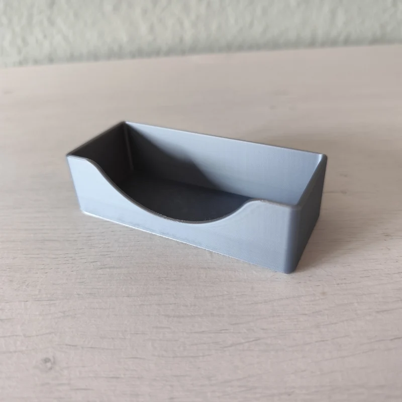 Porte-cartes de visite simple et élégant pour le bureau