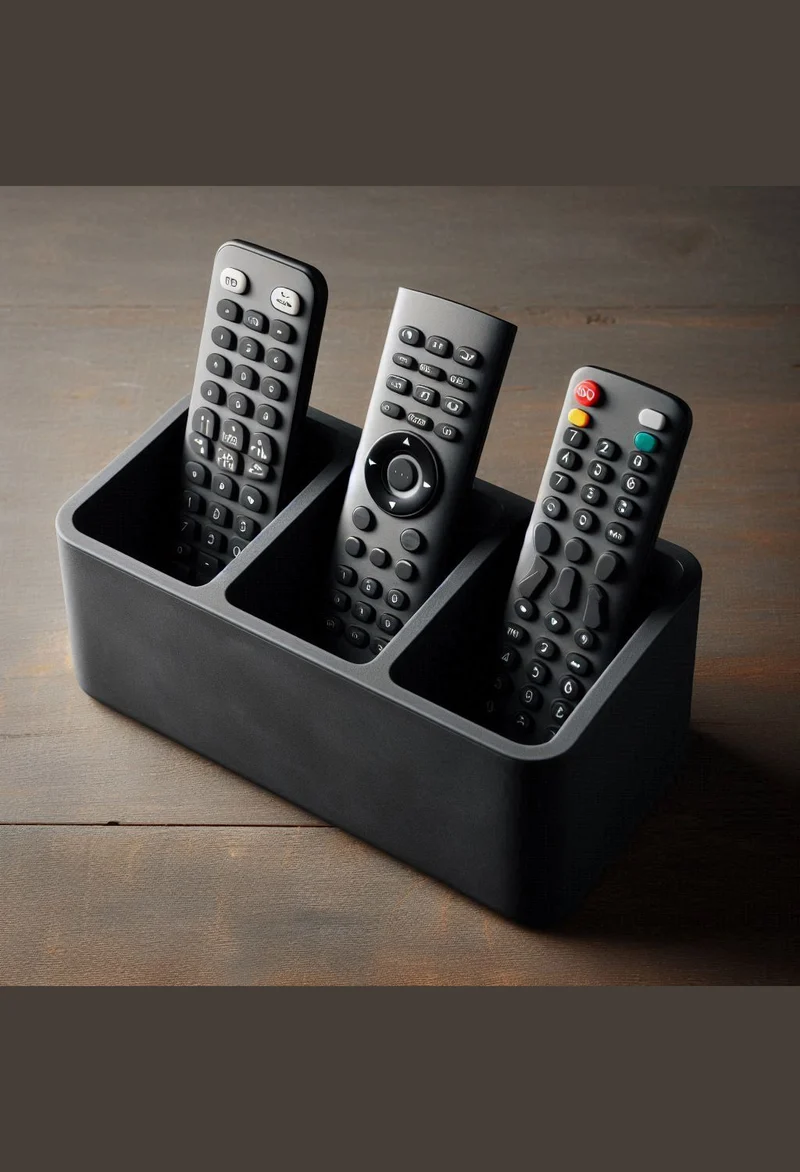 Support compact et élégant pour télécommandes