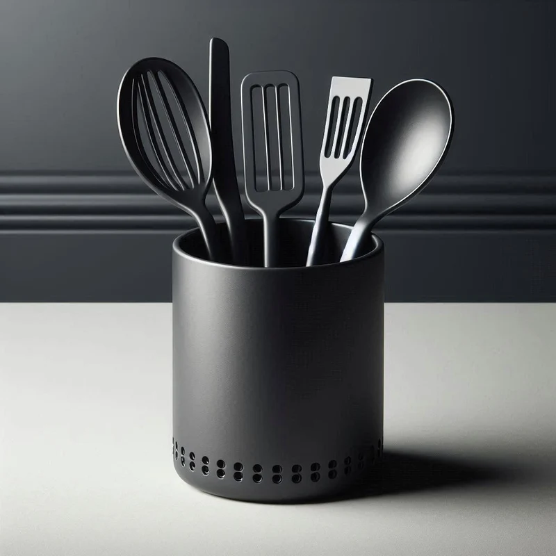 Panier moderne pour le rangement des ustensiles de cuisine